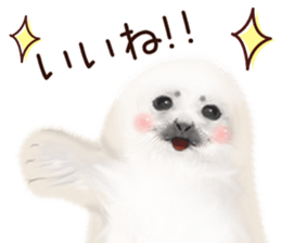 Realistic seal 2 sticker #7729079
