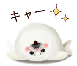 Realistic seal 2 sticker #7729084