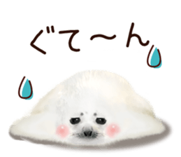 Realistic seal 2 sticker #7729091