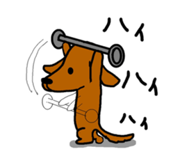 Pretty dachs sticker sticker #7729960