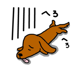 Pretty dachs sticker sticker #7729961