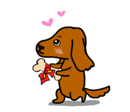 Pretty dachs sticker sticker #7729962