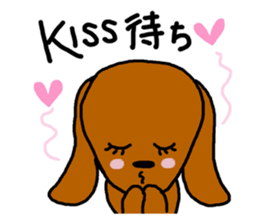 Pretty dachs sticker sticker #7729968