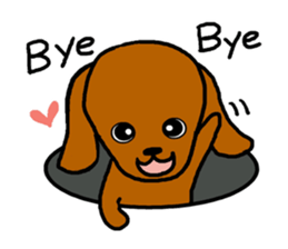 Pretty dachs sticker sticker #7729969