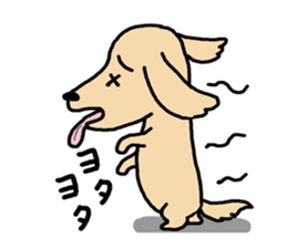 Pretty dachs sticker sticker #7729974