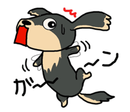 Pretty dachs sticker sticker #7729979