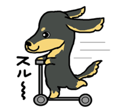 Pretty dachs sticker sticker #7729982