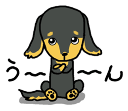 Pretty dachs sticker sticker #7729983