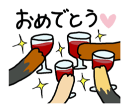 Pretty dachs sticker sticker #7729986