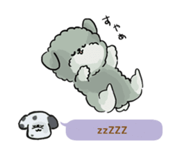 Dalmatian and Toy Poodle2 sticker #7729993