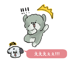 Dalmatian and Toy Poodle2 sticker #7729995