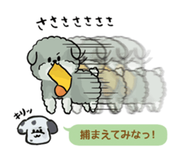 Dalmatian and Toy Poodle2 sticker #7729999