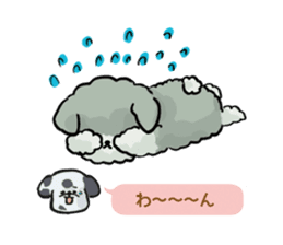 Dalmatian and Toy Poodle2 sticker #7730004