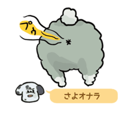 Dalmatian and Toy Poodle2 sticker #7730013