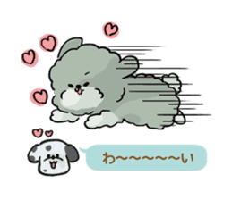 Dalmatian and Toy Poodle2 sticker #7730014
