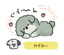 Dalmatian and Toy Poodle2 sticker #7730018