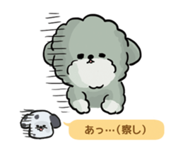 Dalmatian and Toy Poodle2 sticker #7730021