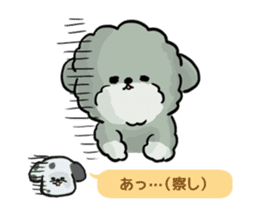 Dalmatian and Toy Poodle2 sticker #7730021