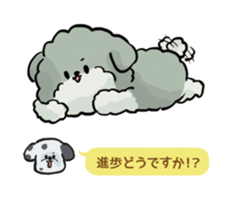 Dalmatian and Toy Poodle2 sticker #7730026