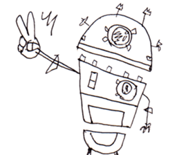 Robot Stickers 2. sticker #7730031