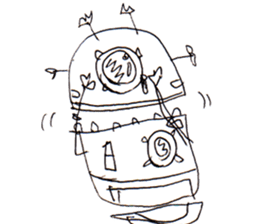 Robot Stickers 2. sticker #7730050