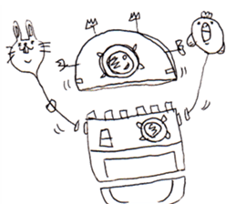 Robot Stickers 2. sticker #7730067