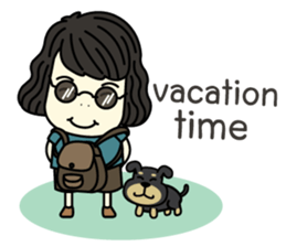 Mali with Little Mocha sticker #7730397
