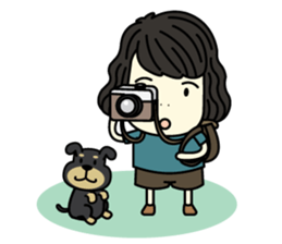 Mali with Little Mocha sticker #7730402