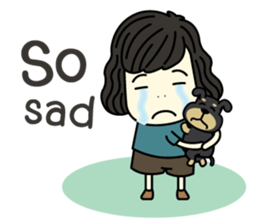 Mali with Little Mocha sticker #7730407