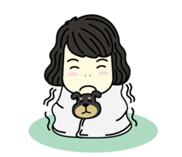 Mali with Little Mocha sticker #7730414