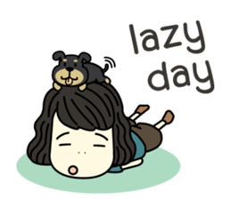 Mali with Little Mocha sticker #7730419