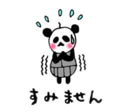 Panda family2 sticker #7730529