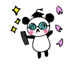 Panda family2 sticker #7730546