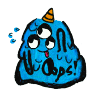 Q monsters sticker #7731032