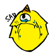 Q monsters sticker #7731034