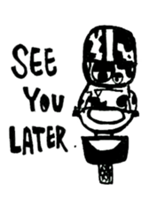 Q monsters sticker #7731038