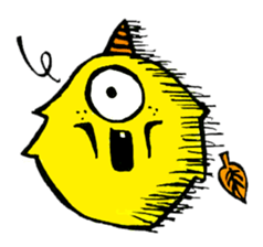 Q monsters sticker #7731043