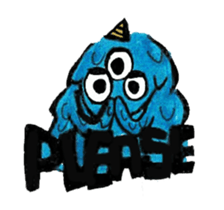 Q monsters sticker #7731048