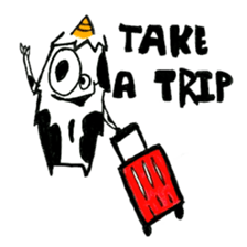 Q monsters sticker #7731057