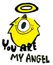 Q monsters sticker #7731064