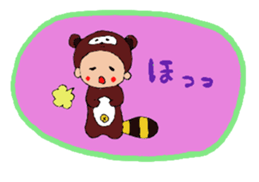 raccoon dog tanuko sticker #7731851