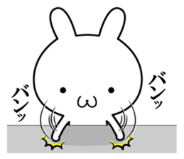An ear of rabbit grew. sticker #7732081