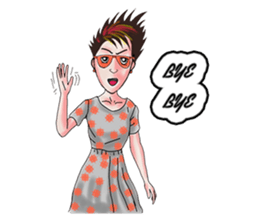 Miss. Pui, In the city sticker #7732460