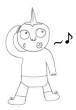 Guy that was wearing briefs ver.2 sticker #7732583