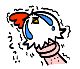 Chicken's skin sticker #7733099