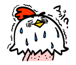 Chicken's skin sticker #7733100