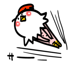 Chicken's skin sticker #7733101