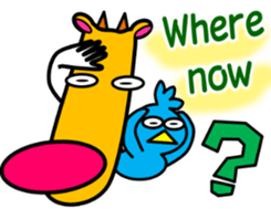 Mysterious animal popo&bobo sticker #7733290