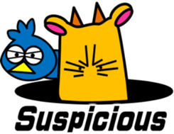 Mysterious animal popo&bobo sticker #7733294