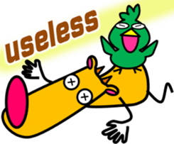 Mysterious animal popo&bobo sticker #7733301